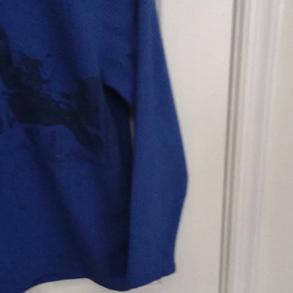 Old Navy blue motorbike